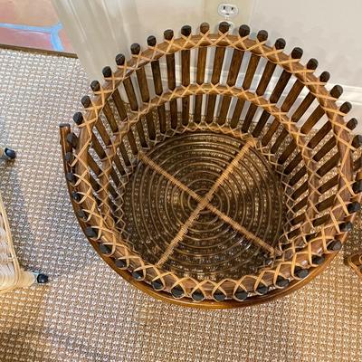 Woven Storage incl Tiered Rolling Hamper (BR-SS)