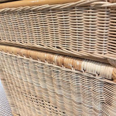 Woven Storage incl Tiered Rolling Hamper (BR-SS)