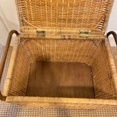 Woven Storage incl Tiered Rolling Hamper (BR-SS)