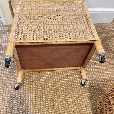 Woven Storage incl Tiered Rolling Hamper (BR-SS)