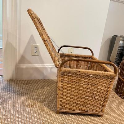 Woven Storage incl Tiered Rolling Hamper (BR-SS)