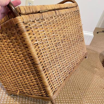 Woven Storage incl Tiered Rolling Hamper (BR-SS)