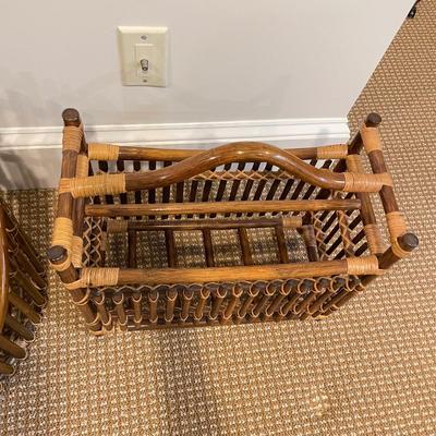 Woven Storage incl Tiered Rolling Hamper (BR-SS)