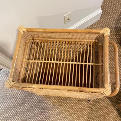 Woven Storage incl Tiered Rolling Hamper (BR-SS)