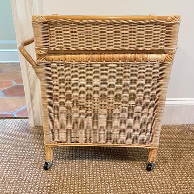 Woven Storage incl Tiered Rolling Hamper (BR-SS)
