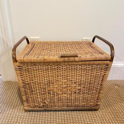 Woven Storage incl Tiered Rolling Hamper (BR-SS)
