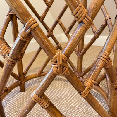 Bamboo Table with Four Chairs (BR-SS)