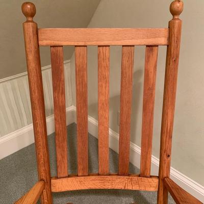 Solid Wood Rocking Chair (BR1-KW)