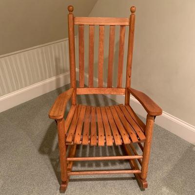 Solid Wood Rocking Chair (BR1-KW)