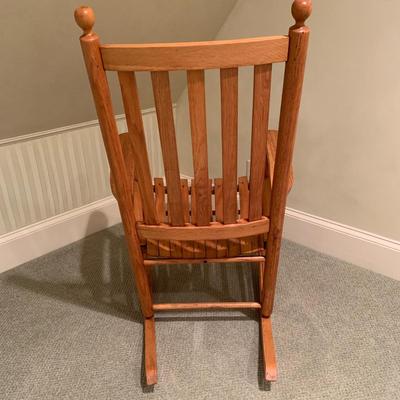 Solid Wood Rocking Chair (BR1-KW)