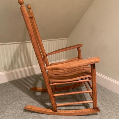 Solid Wood Rocking Chair (BR1-KW)