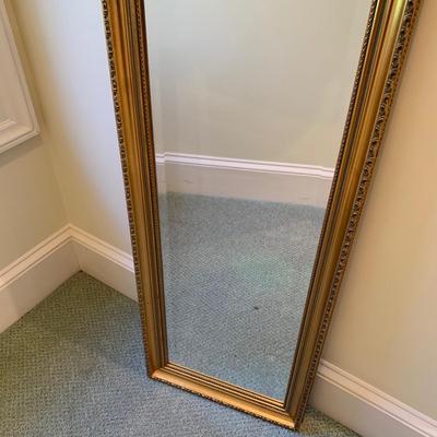 Gold Framed Full Length Mirror (UH-KW)