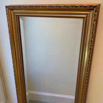 Gold Framed Full Length Mirror (UH-KW)