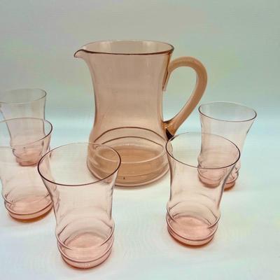 Pink Depression & Other Depression Glass Lot
