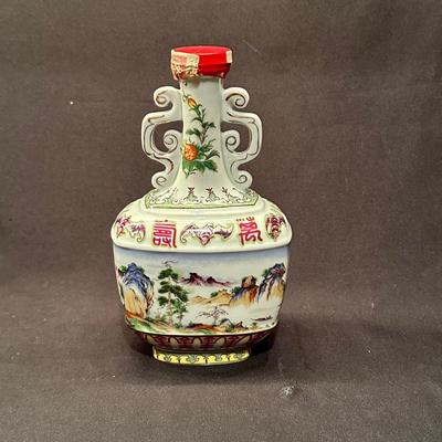 Decorative Asian Bottles with Sealed Caps (B-KL)
