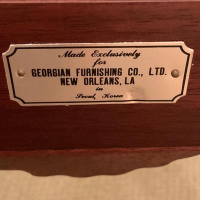 Queen Anne Style Carved Wood Bench (BR3-KW)