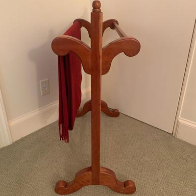 Carved Wood Quilt Rack (BR3-KW)