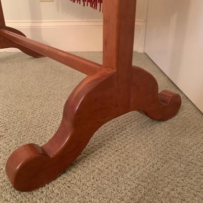 Carved Wood Quilt Rack (BR3-KW)