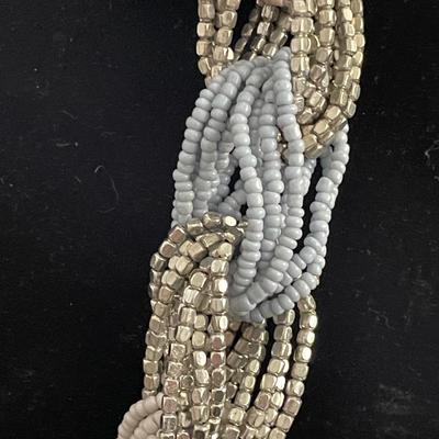 SUSAN GRAVER SEED BEAD NECKLACE