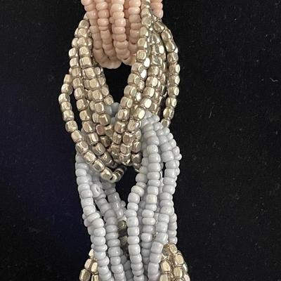 SUSAN GRAVER SEED BEAD NECKLACE