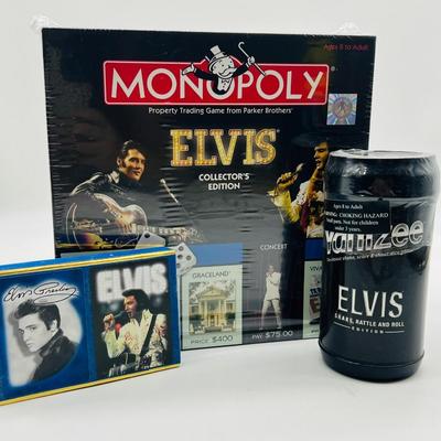 3 BRAND NEW ELVIS GAMES