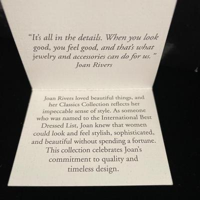 JOAN RIVERS CLASSIC COLLECTION BLUE STARLET NECKLACE