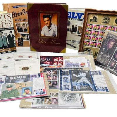 ELVIS~ Coins, Stamps & Books