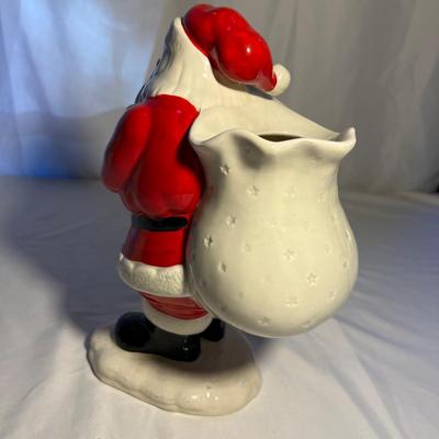 Santa Claus & Large Pot - Fitz & Floyd (K-RG)