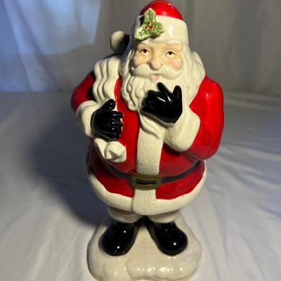 Santa Claus & Large Pot - Fitz & Floyd (K-RG)