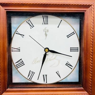 BRADFORD EXCHANGE ELVIS Clock with COA