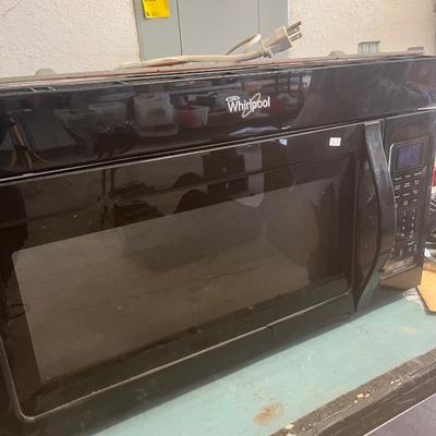 Over stove microwave