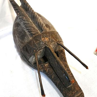 Lot #208  West African MARKA Mask - from the McNema Gallery of African Art in New York