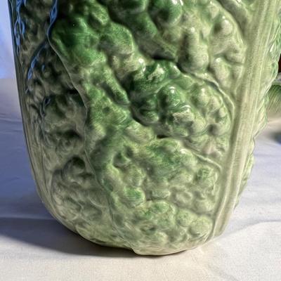 1989 Fitz & Floyd Vase Plus Appetizer Dishes (K-RG)