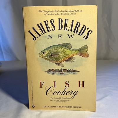 Fitz & Floyd Large Ironstone Platter, James Beard Cookbook & More (K-RG)