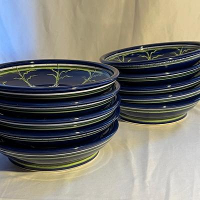 Larson Signed Pottery Bowls (K-RG)