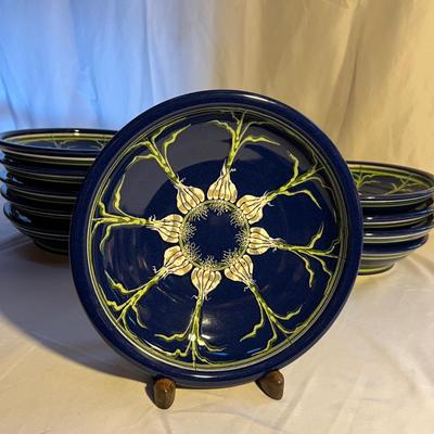 Larson Signed Pottery Bowls (K-RG)