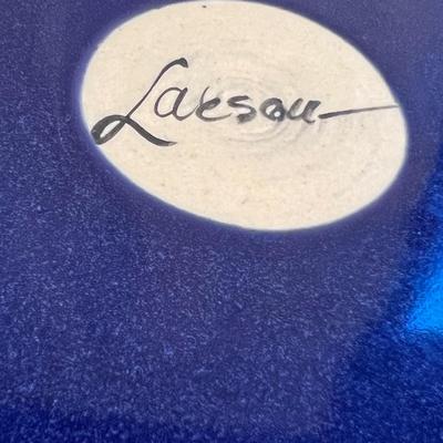 Larson Signed Pottery Bowls (K-RG)