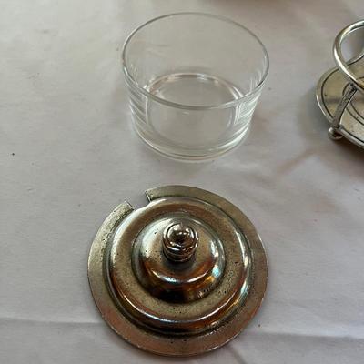Pewter Condiment Servers (K-RG)