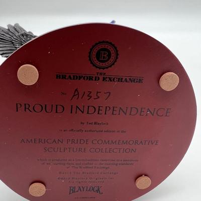 NEW BRADFORD EXCHANGE â€œProud Independenceâ€ & â€œMajestic Glory with COA