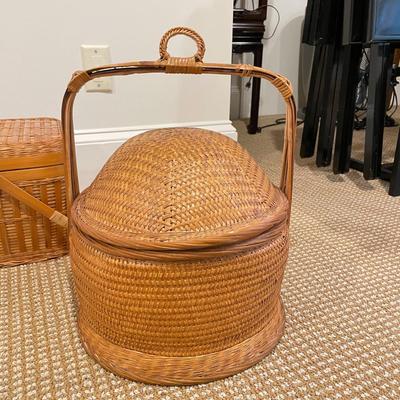 Three Lidded Baskets (BR-SS)