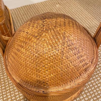 Three Lidded Baskets (BR-SS)