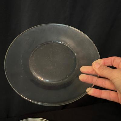 Glass Serving/Dinner Plates & Bowls (K-RG)