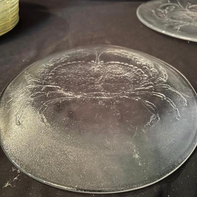 Glass Serving/Dinner Plates & Bowls (K-RG)