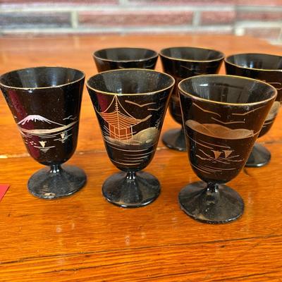 Oriental Teakwood set