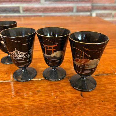Oriental Teakwood set