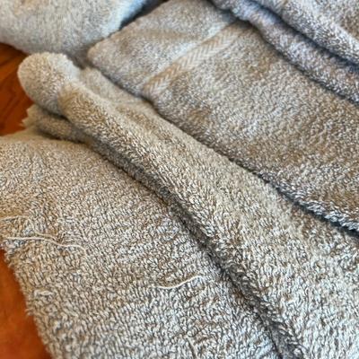 Blue towel set
