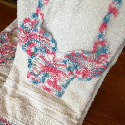 Crochet Towel set