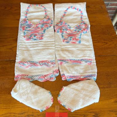 Crochet Towel set