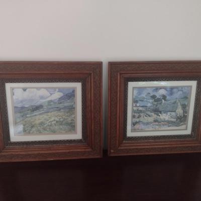 Pair of Nicely Framed Art Prints Vincent van Gogh