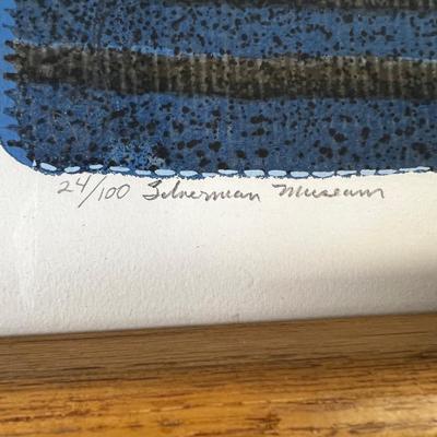 Jack Silverman Signe Numbered Lithograph 24/100